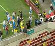 Haos după Rapid - CSU Craiova! Oltenii, evacuați prin parcare