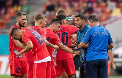 „Nu voi face asta niciodată” » Dică și-a încălcat promisiunea la pauza meciului FCSB - Hermannstadt