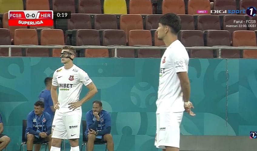 Disputa dintre FCSB și Hermannstadt a început cu un protest al sibienilor /  Captură Orange Sport