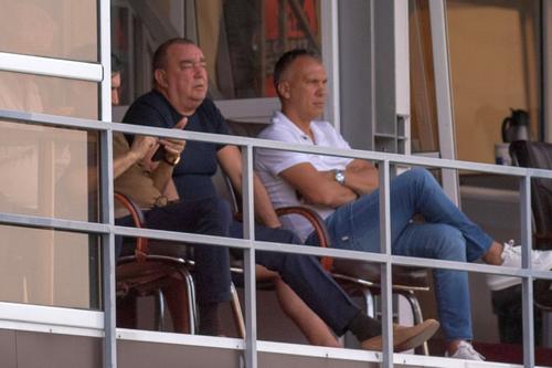 Gigi Nețoiu, la meciul lui FC Voluntari / Foto: Raed Krishan (GSP)