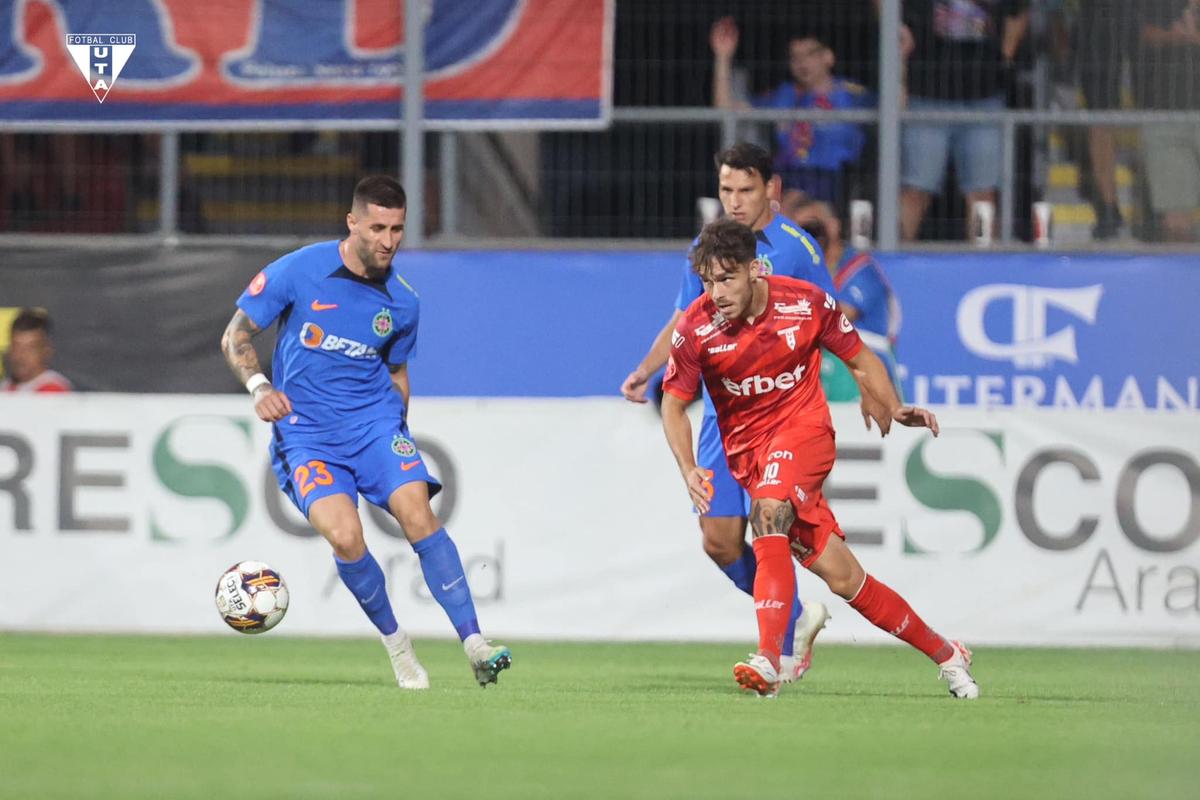 Darius Olaru a ieșit la atac după eșecul cu UTA: „Știm de ce a dat penalty! Știm cine era în camera VAR”
