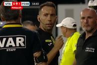 Mihai Stoica, răbufnire după penalty-ul dictat cu VAR în UTA - FCSB: „A început treaba!” + fază asemănătoare reclamată de oaspeți