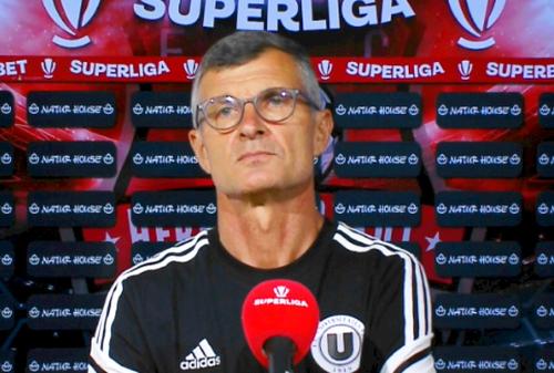 Ioan Ovidiu Sabău (55 de ani), noul antrenor al lui U Cluj, a fost mulțumit de prestația elevilor lui din remiza cu Hermannstadt, scor 2-2.
