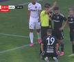Daniel Popa nu a înțeles decizia arbitrului // sursă foto: captură DigiSport