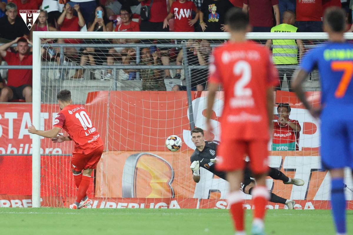 Mihai Stoica, răbufnire după penalty-ul dictat cu VAR în UTA - FCSB: „A început treaba!” + fază asemănătoare reclamată de oaspeți