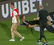 Daniel Popa, scăpat de pe targă în Hermannstadt - U Cluj
