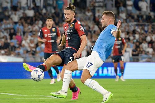Radu Drăgușin l-a anihilat pe Ciro Immobile. Foto: Imago Images