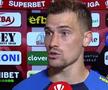 Darius Olaru (25 de ani) l-a atacat pe Szabolcs Kovacs, fără să-i pronunțe numele, arbitru în camera VAR la UTA - FCSB 2-1, pentru penalty-ul dictat la presupusul henț al lui Alexandru Pantea.