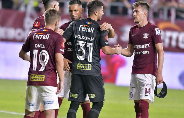 Bergodi l-a folosit titular o singură dată, dar Rapid i-a prelungit contractul: „Se vede că cei din club au încredere în mine”