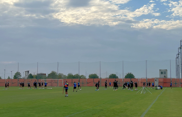 Imagini de la ultimul antrenament al celor de la FCSB înaintea meciului cu LASK » Au revenit 3 absenți