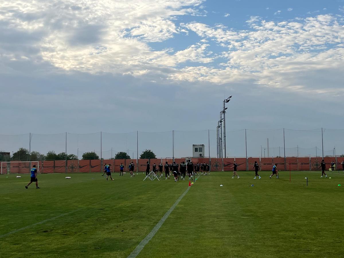FCSB a efectuat ultimul antrenament înaintea returului cu Lask Linz