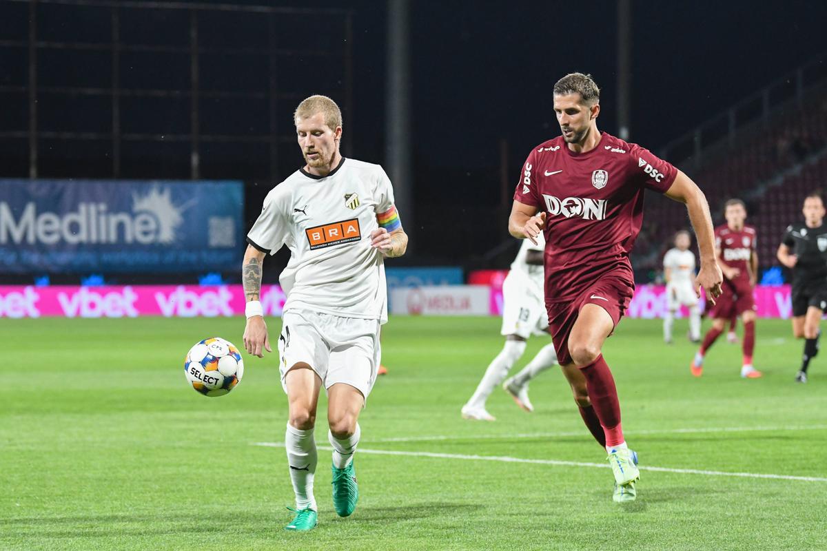 Suedezii n-au zburdat și în Gruia! CFR Cluj, victorie de onoare în fața celor de la Hacken
