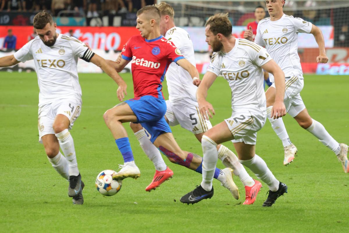 FCSB - Aberdeen, în play-off-ul Europa League // FOTO: Ionuț Iordache (GSP)