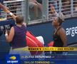 Altercație aprinsă la fileu între Ostapenko și Townsend