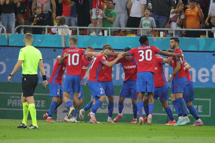 FCSB - Aberdeen, în play-off-ul Europa League // FOTO: Ionuț Iordache (GSP)