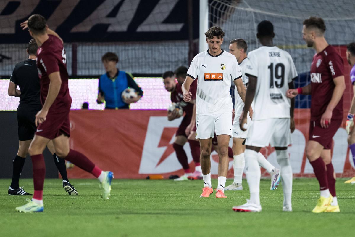 Suedezii n-au zburdat și în Gruia! CFR Cluj, victorie de onoare în fața celor de la Hacken