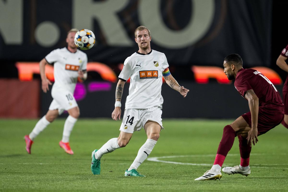 CFR Cluj - Hacken, retur - imagini din meci