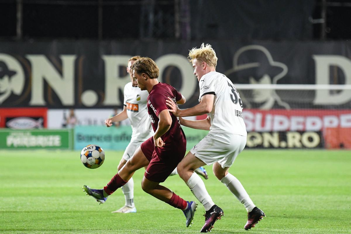 Suedezii n-au zburdat și în Gruia! CFR Cluj, victorie de onoare în fața celor de la Hacken