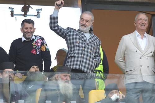 Gigi Becali, la FCSB - Universitatea Craiova