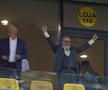 Ce a făcut Gigi Becali, la pauza partidei dintre FCSB și Aberdeen // foto: Ionuț Iordache