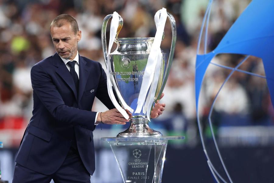 Președintele UEFA, Aleksander Ceferin, girează în Europa schimbarea sistemului de calificare la Mondiale după modelul Champions League. Foto: Imago Images Atenție: Hagi ne decide ACUM și drumul spre Mondialul 2030! + Schimbarea majoră din calificările pentru CM și cum ne afectează parcursul din actuala Ligă a Națiunilor