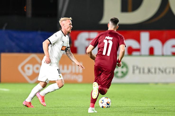 CFR Cluj - Hacken, retur - imagini din meci // foto: Imago