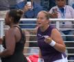Altercație aprinsă la fileu între Ostapenko și Townsend