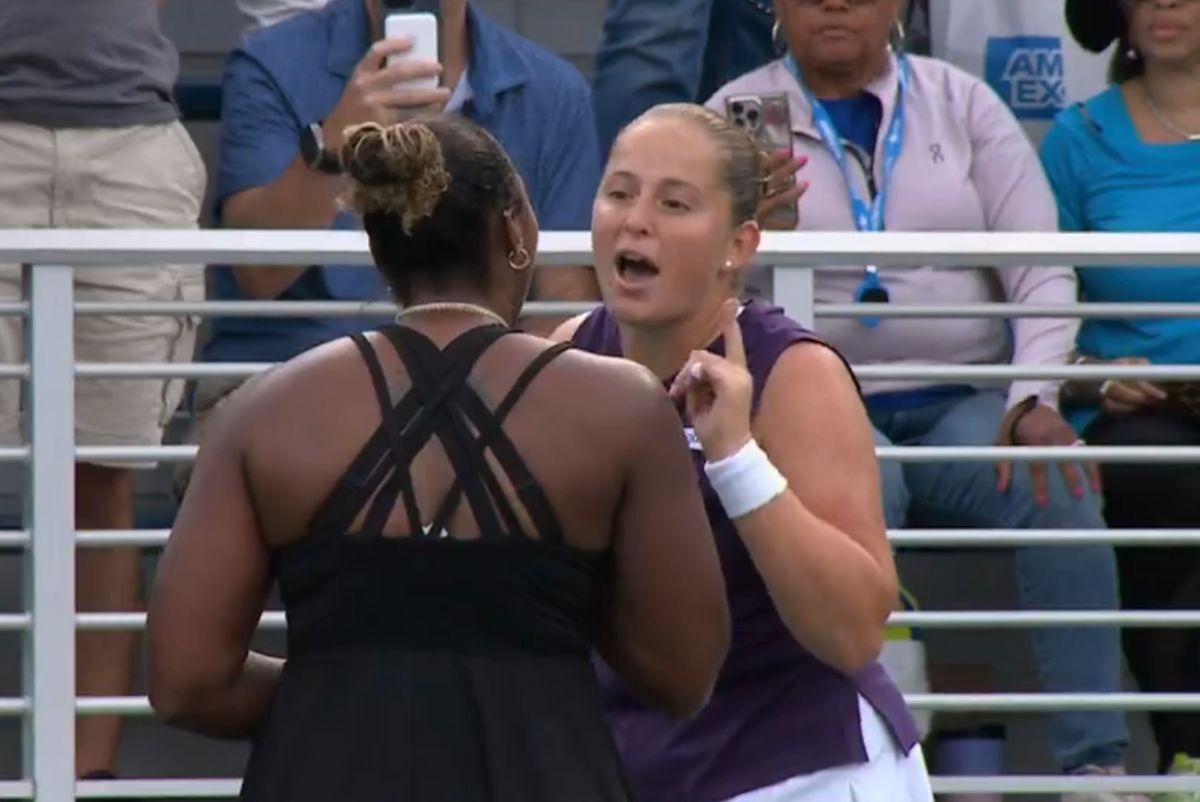 Altercație aprinsă la fileu între Ostapenko și Townsend