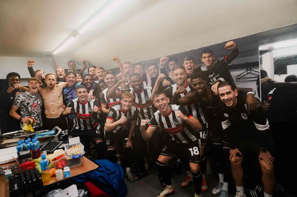 Grimsby, după victoria cu Manchester United