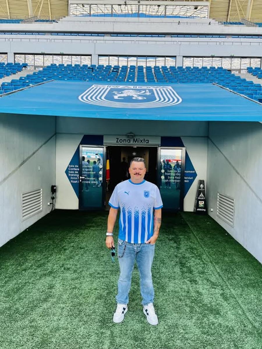 Mihai Bobonete, prezent la Universitatea Craiova - Bașakșehir / Foto: Facebook Universitatea Craiova - Bașakșehir 3-1 » Seara „leilor” neîmblânziți! Încă o victorie fabuloasă, iar oltenii sunt în premieră pe tabloul principal Conference League!