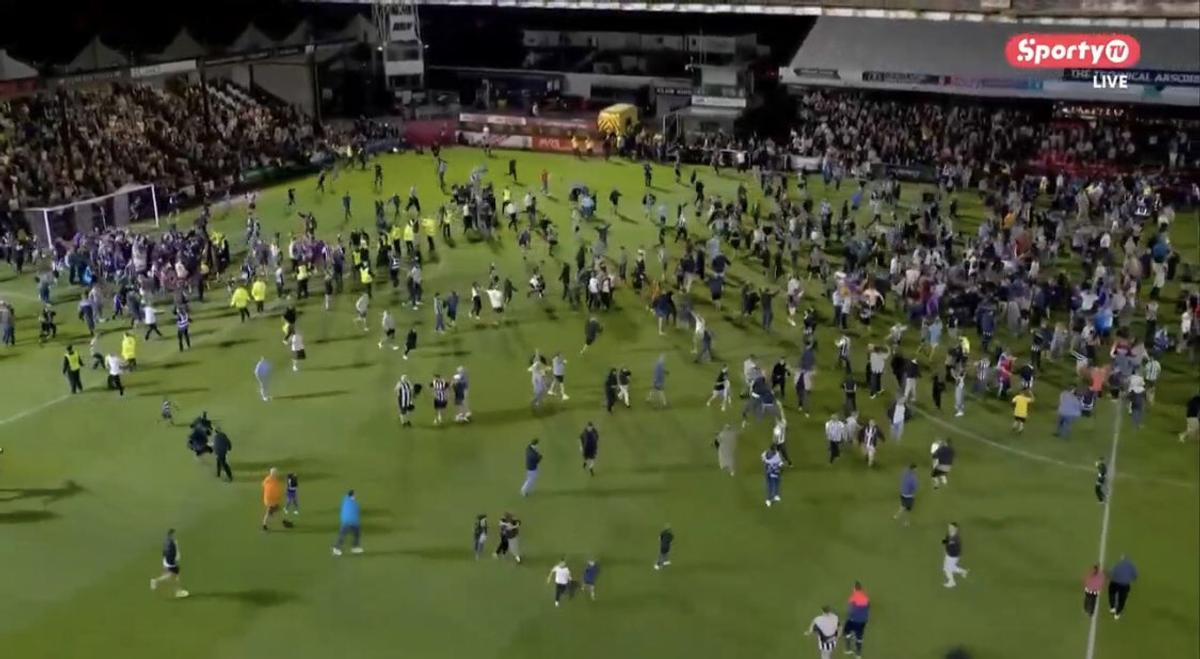 Grimsby, după victoria cu Manchester United