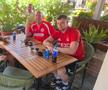 Fanii scoțieni petrec în Centrul Vechi înainte de Aberdeen - FCSB