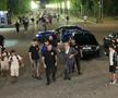 Gigi Becali, păzit de bodyguarzi la intrarea pe Arena Națională