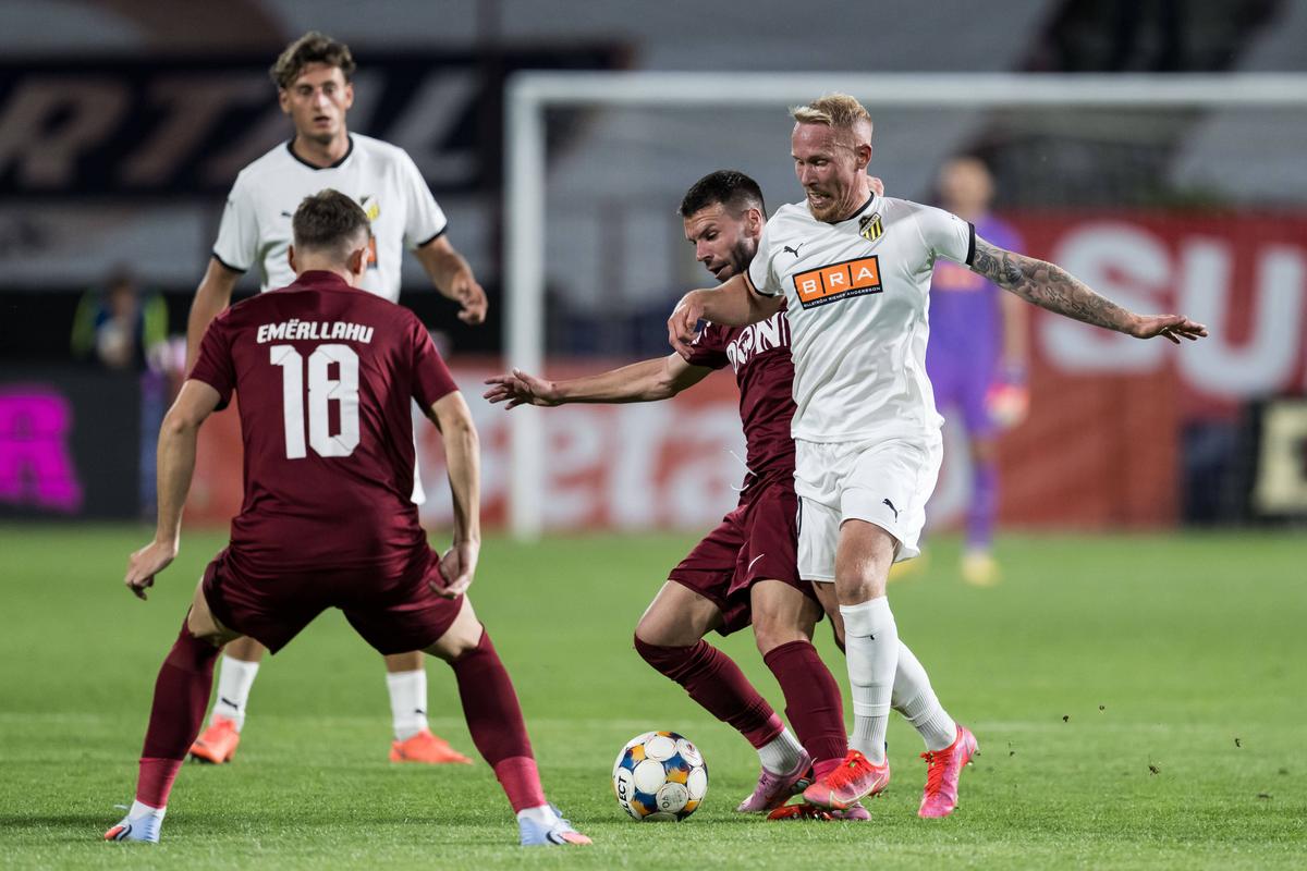 Suedezii n-au zburdat și în Gruia! CFR Cluj, victorie de onoare în fața celor de la Hacken