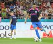 FCSB - Aberdeen, imagini de la încălzire. FOTO: Ionuț Iordache