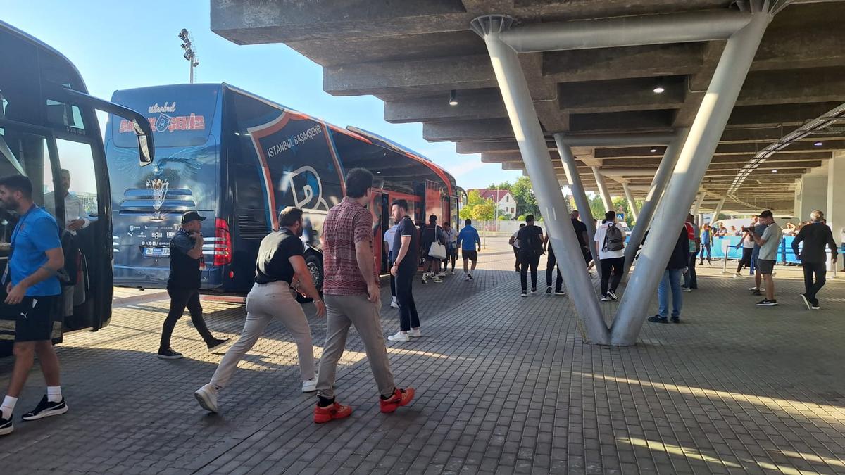 Universitatea Craiova - Bașakșehir, imagini înainte de partidă