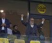 Ce a făcut Gigi Becali, la pauza partidei dintre FCSB și Aberdeen // foto: Ionuț Iordache