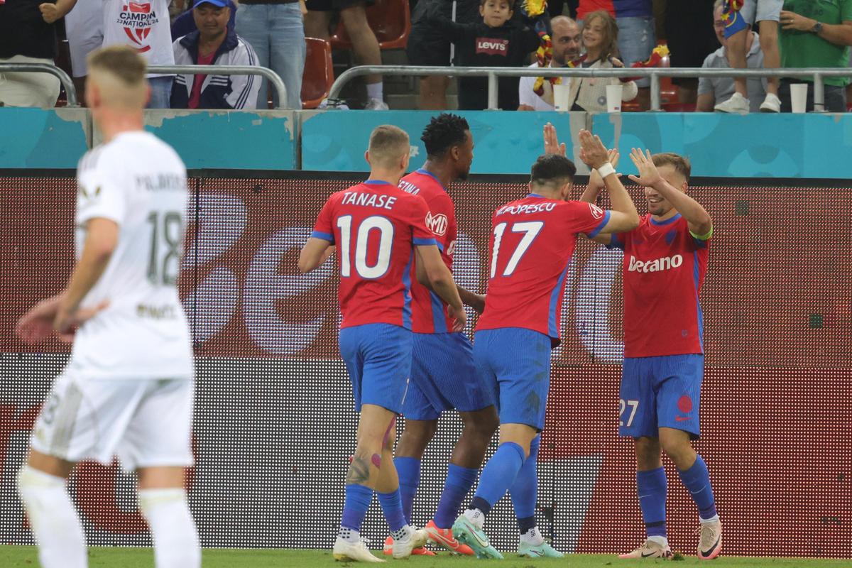 FCSB - Aberdeen, în play-off-ul Europa League // FOTO: Ionuț Iordache (GSP)