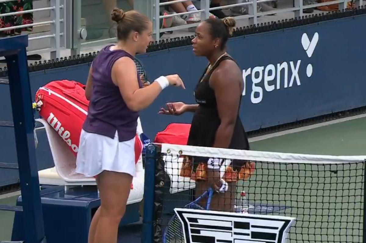 Ostapenko n-a acceptat victoria adversarei, Townsend n-a fost de acord cu reproșurile » Scene nedemne după meciul de la US Open