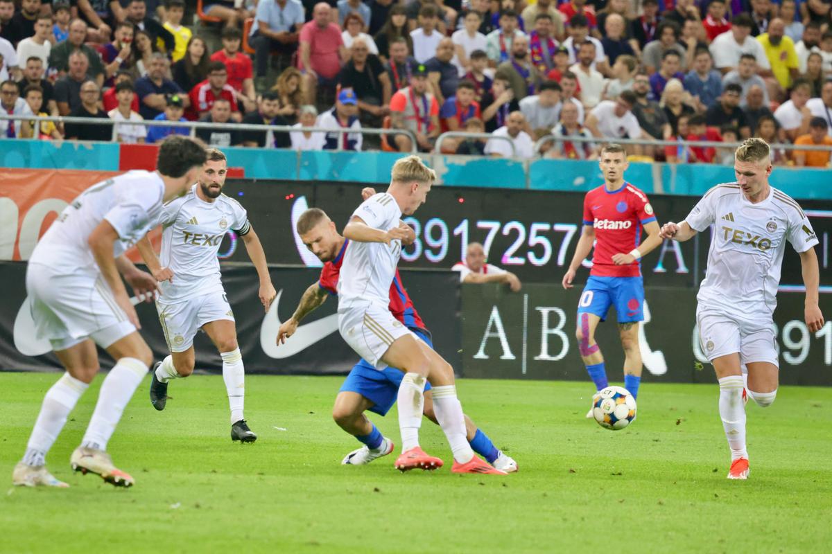 FCSB - Aberdeen, în play-off-ul Europa League // FOTO: Ionuț Iordache (GSP)