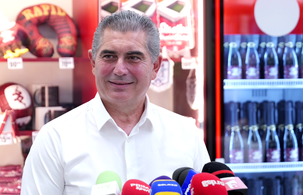 „Rapidul este pe mâini bune!” » Giuleștenii și-au lansat propriul vin spumant și sunt gata să petreacă: „Să facem istorie”
