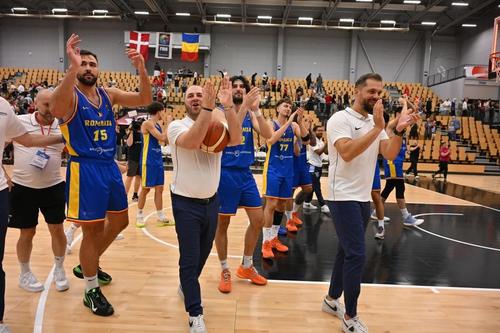 România, victorie cu 89-78 pe terenul Danemarcei/Foto: fiba.basketball