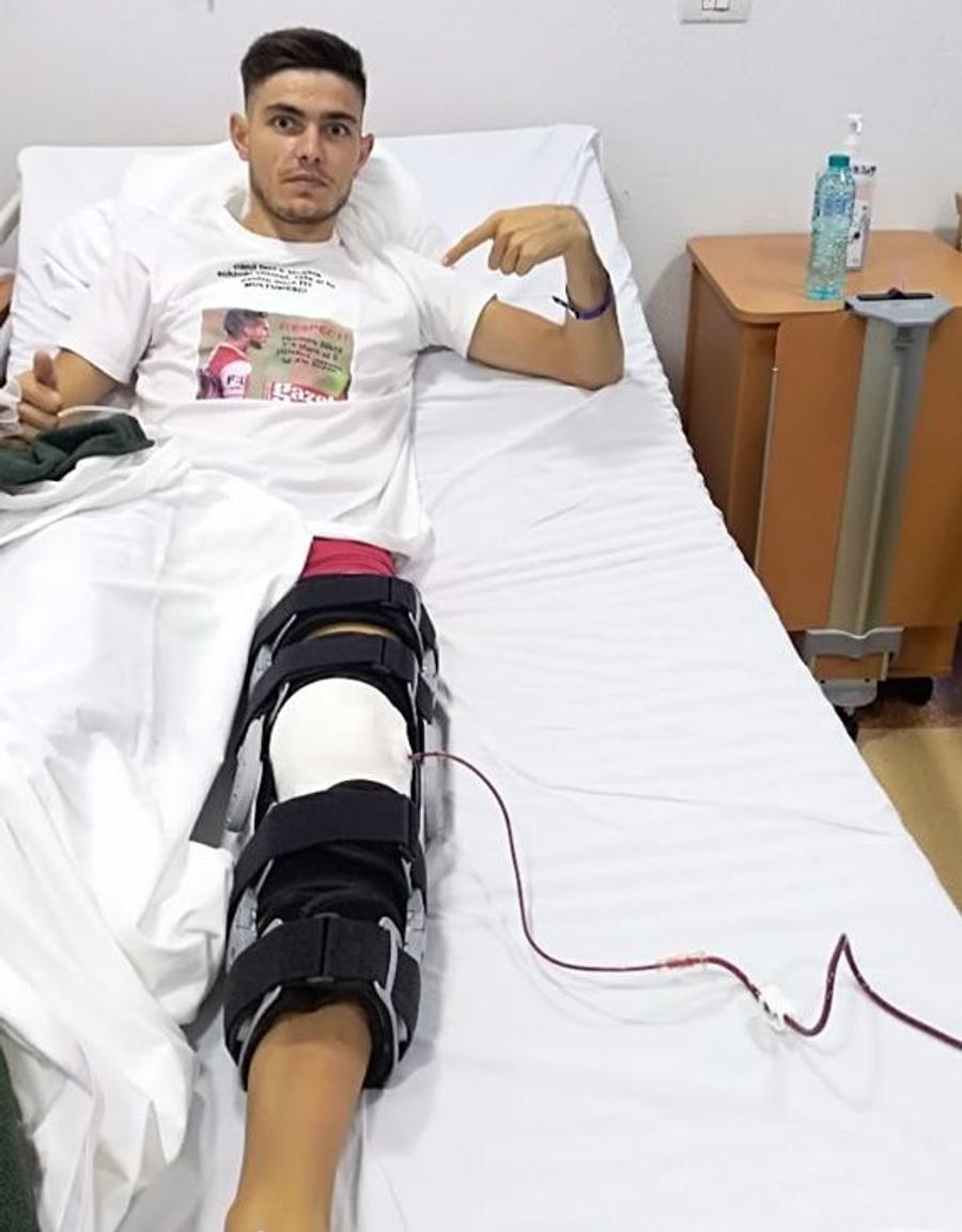 Alin Gojnea, fotbalistul care și-a spus povestea la GSP Live, a fost operat în urma implicării lui Alex Băluță: „Voi lupta pentru a ajunge sus”