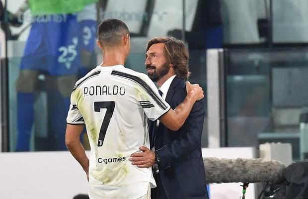 Juventus abia a salvat un egal cu Roma, dar Cristiano Ronaldo îl aplaudă pe Pirlo: „Ne-a redat zâmbetul”
