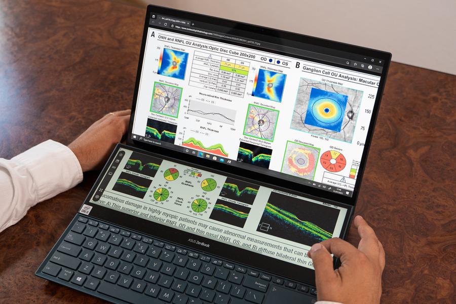 Laptopurile ASUS OLED sunt alternativa care îți poate proteja vederea de lumina albastră nocivă