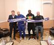 FC Argeș i-a prezentat pe Iasmin Latovlevici și Kehinde Fatai // foto: Facebook @ Fotbal Club Arges Pitesti
