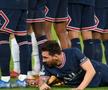Leo Messi, în finalul meciului PSG - Man. City / Sursă foto: Twitter Asteriscos
