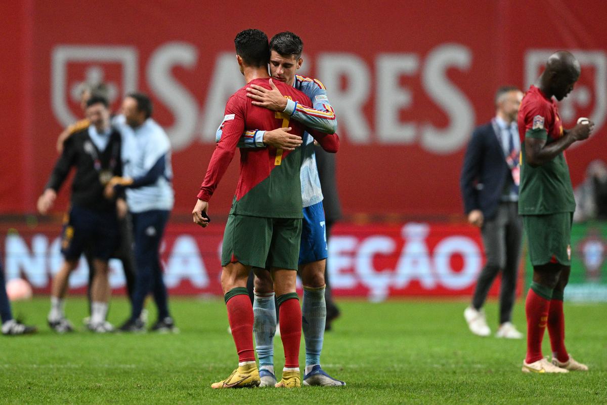 Cristiano Ronaldo, frustrat după înfrângerea cu Spania » Gest la nervi făcut la final