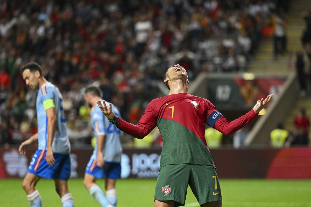 Cristiano Ronaldo, în Portugalia - Spania