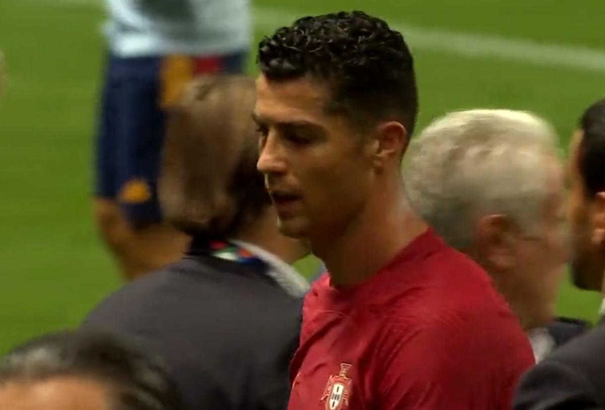 Cristiano Ronaldo, frustrat după înfrângerea cu Spania » Gest la nervi făcut la final